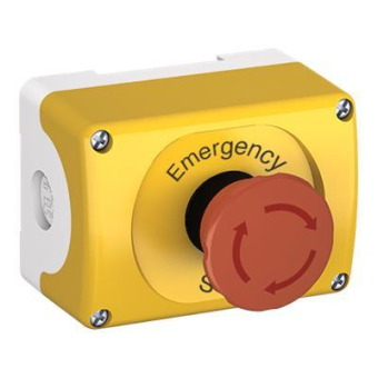 ABB Geh.gelb NOT-AUS 40mm 2Ö  MEPY1-1040 