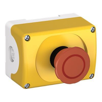 ABB Geh.gelb NOT-AUS 40mm 2Ö  MEPY1-1035 