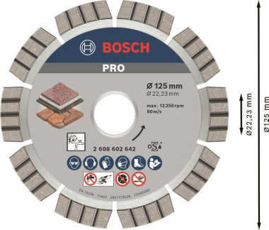 Bosch Diamanttrennscheibe     2608602642 
