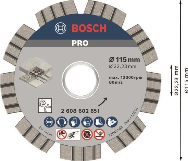 Bosch Diamanttrennscheibe     2608602651 