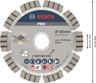 Bosch Diamanttrennscheibe     2608602652 