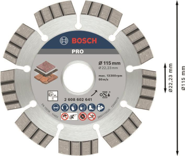 Bosch Diamanttrennscheibe     2608602641 
