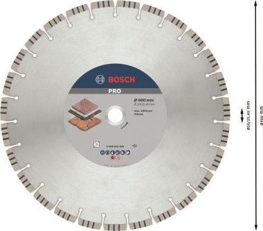 Bosch Diamanttrennscheibe     2608602649 