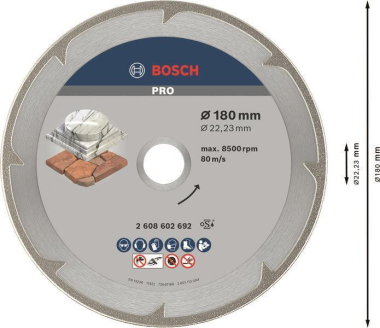 Bosch Diamanttrennscheibe     2608602692 