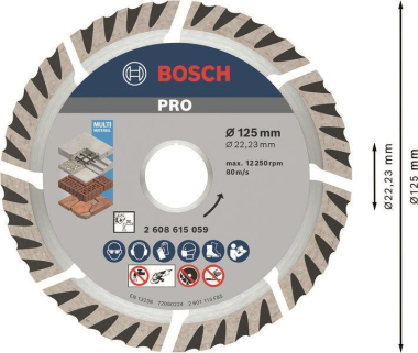 Bosch Diamant-Trennscheibe 125mm 