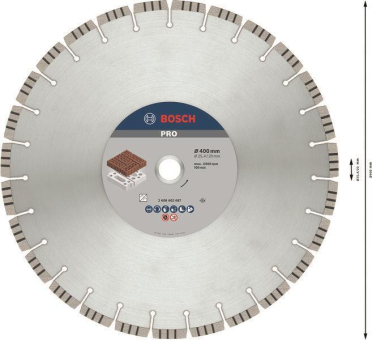 Bosch Diamanttrennscheibe     2608602687 
