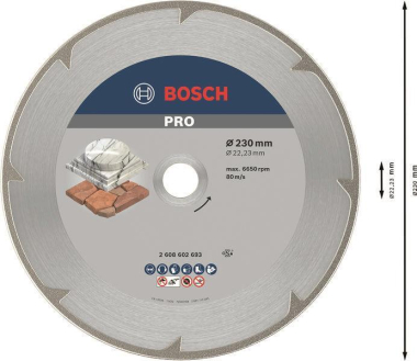 Bosch Diamanttrennscheibe     2608602693 