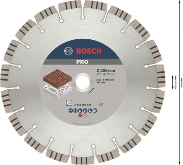Bosch Diamanttrennscheibe     2608602685 