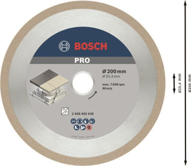 Bosch Diamanttrennscheibe     2608602636 