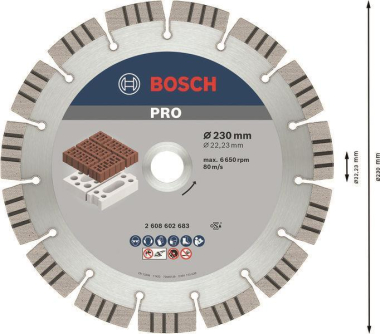 Bosch Diamanttrennscheibe     2608602683 