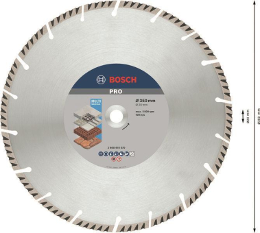 Bosch Diamanttrennscheibe     2608615070 