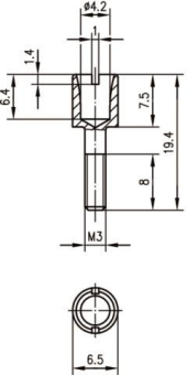 TEGA Führungsbuchse f        A16010A0924 