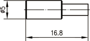Telegärtner MCX-KABELBUCHSE CR/CR AU 