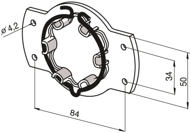 SOMFY Universalantriebslager     9410715 