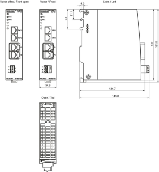 Siemens               6GK5104-0BA00-1SA2 