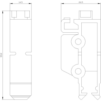 Siemens 8GK9910-0KK20 ALPHA160DIN, 