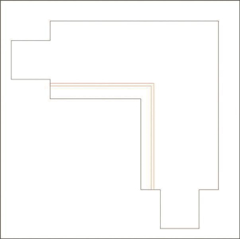 DOTLUX 3-Phasen Eckverbinder 90° 3898-SL 