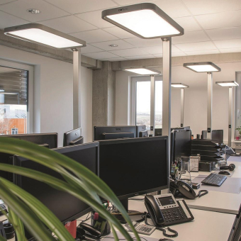 DOTLUX LED Stehleuchte weiß  4859-040240 