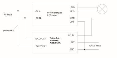 DOTLUX DALI zu 1-10V Konverter      5078 