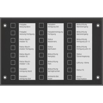 JG KNX Melde-/Bedientableau    MBT2424SW 