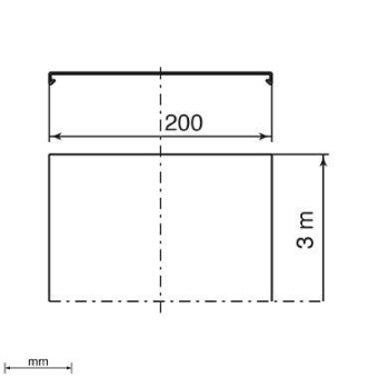 Unex Abdeckung 200mm            66202-48 