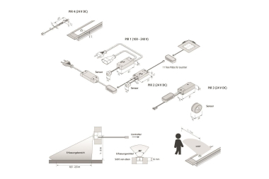 Hera Mini Bewegungsmelder    21703230102 