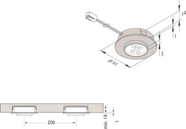 Hera LED Einbauleuchte       20203533002 