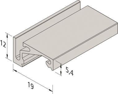 Hera LED Aufbauprofil        61500035113 