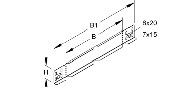 NIED Reduzierabschluss-Winkel  RAW60.300 