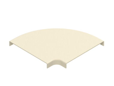 NIED GFK-Deckel f.Bogen 90°,    KKWD 100 