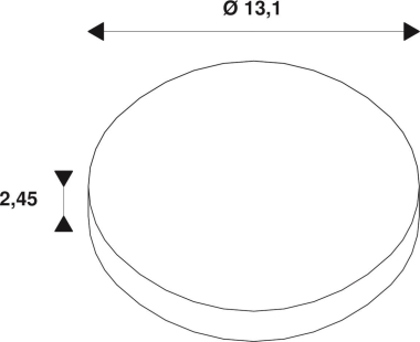 SLV Dekoring, für CYFT, weiß     1007611 