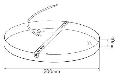 Nobile Deckenbefestigung für  1577819901 