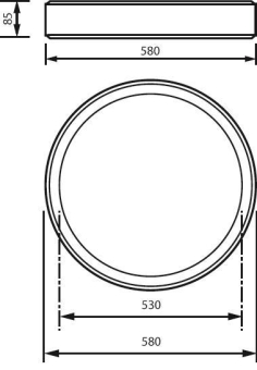 Philips TCBRLS 46S/940 DIA OC   86385900 
