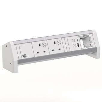 Bachmann DESK 2xUK 45° 1xUSB    902.0310 