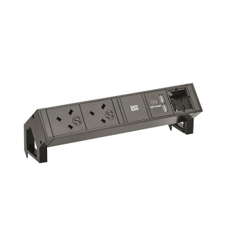 Bachmann DESK2 2xUK 1xUSB        902.611 