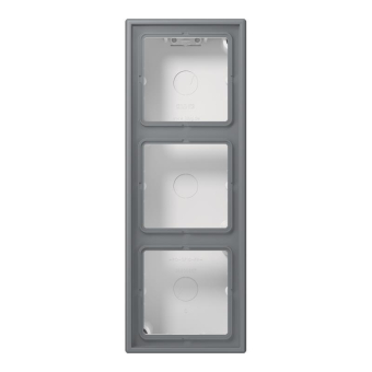 Jung AP-Kappe m.Rahmen 3fach   LC583A202 