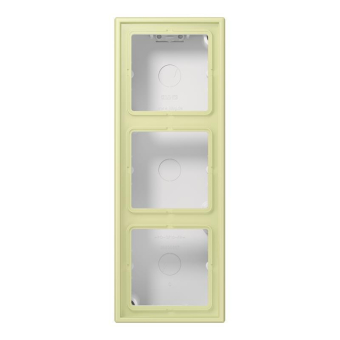 Jung AP-Kappe m.Rahmen 3fach   LC583A222 