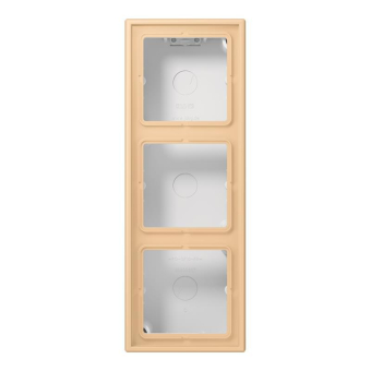 Jung AP-Kappe m.Rahmen 3fach   LC583A237 