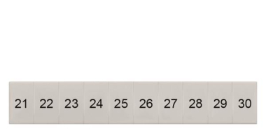 SIEM Schilder, längs 21-30 8WH8120-3AB25 