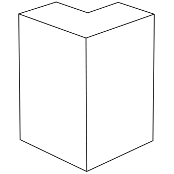 Schneider FED Kanal Aussenecke   5440200 