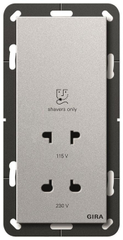 GIRA 282026 Rasiersteckdose 115-230V 
