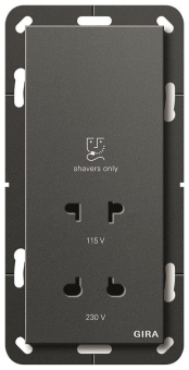 GIRA 282028 Rasiersteckdose 115-230V 