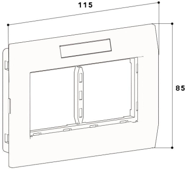 GGK Einbaudose für                  4658 