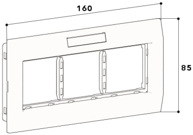 GGK Einbaudose für                  4653 
