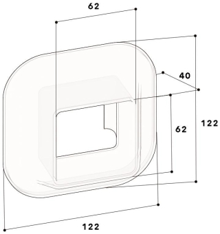 GGK 18724           UK62x62/4-salpinweiß 