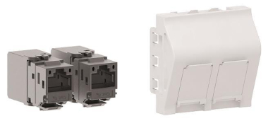 GGK M45 Keystone-Adapter 2 Ports    6633 