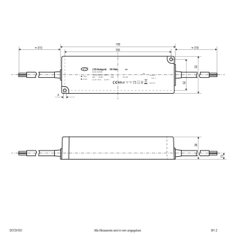 EVN Netzgerät 24V/DC -0,1-150W  E6724150 