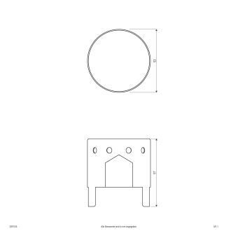 EVN EBT035 Einbautopf für        EBT 035 