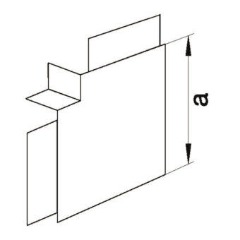 Hager Flachwinkel hfr       LF6011059016 
