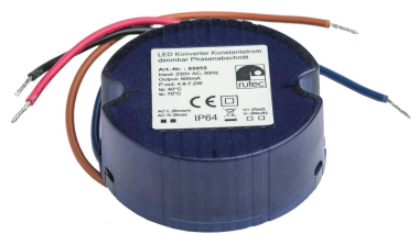 Rutec LED Konverter 6-10,8W 600mA  85955 